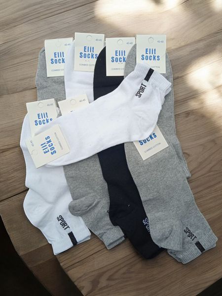 Шкарпетки 12 пар спортивні ТМ &ldquo;ELIT Socks&ldquo; 3 кольори 40-45 розмір 2542797375 фото