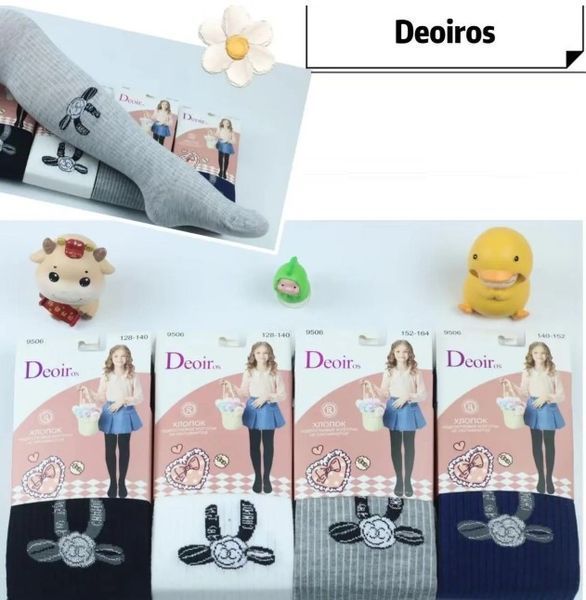 Дитячі колготки для дівчинки ТМ &ldquo;Deoiros&ldquo;, сірі, зріст 152-164 2398192585 фото