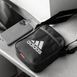 Барсетка ADIDAS маленькая черная мужская (сумка через плечо ) 2477801621 фото 1