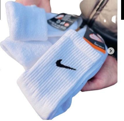 12 пар носков NIKE зимние махровые белые 36-41р. 2432418909 фото