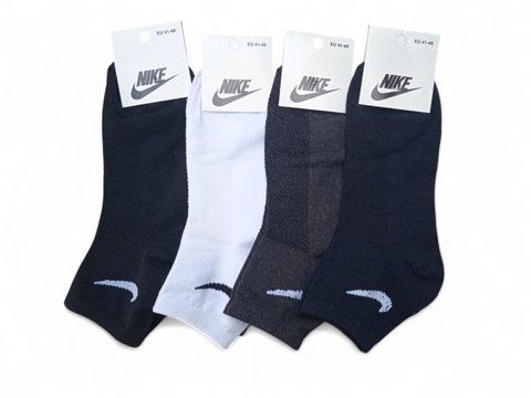 12 пар в упаковці шкарпетки середні 4 кольори літо сітка NIKE 41-45р. 2628236680 фото