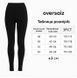 Лосины (леггинсы) женские ТМ "ЛАСТОЧКА" 5L-8XL (48-54) oversize черные 2749301538 фото 2