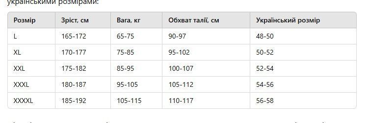 Підштанники термо чоловічі ТМ &ldquo;VOVOBOY&ldquo; XL(50-52) 2394230284 фото