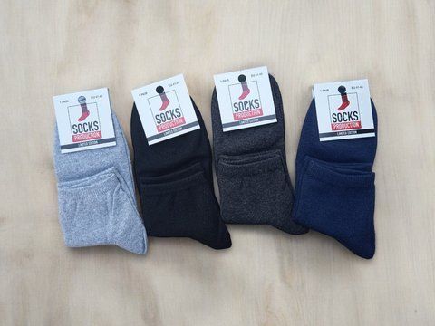 Носки 12 пар ТМ "SOCKS PRODUCTION" 4 цвета демисезонные классические 41-45 размер 2315850135 фото