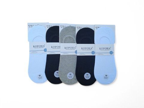 Шкарпетки ТМ "КОРОНА", 10 пар в упаковці, 3 кольори, розмір 41-47 2583218449 фото