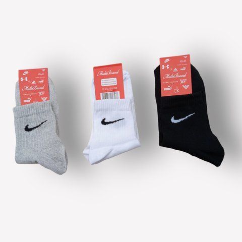 12 пар в упаковці шкарпетки середні 3 кольори NIKE 40-45р. 2185385318 фото