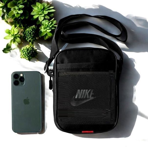 Барсетка маленька Nike чорна чоловіча (сумка через плече) 2483007148 фото