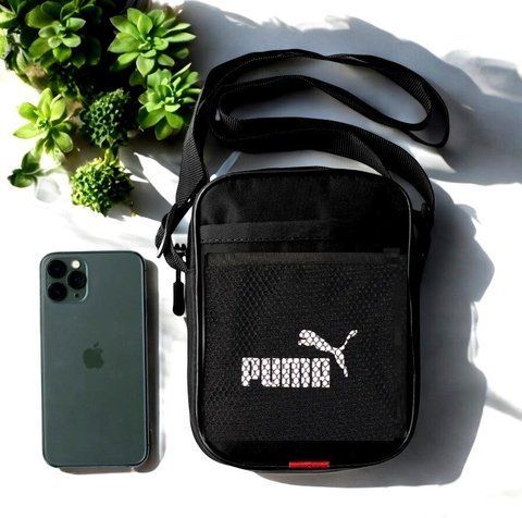 Барсетка PUMA маленькая черная мужская (сумка через плечо ) 2483026341 фото