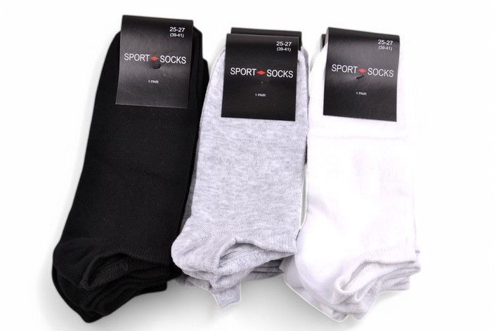Упаковка коротких шкарпеток 12 пар SPORT SOCKS 3 кольори (36-40)розмір 2567449612 фото