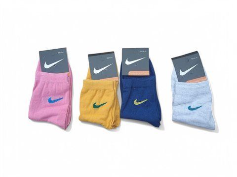 12 пар в упаковці, жіночі шкарпетки NIKE 4 кольори 36-41р. 2486015616 фото