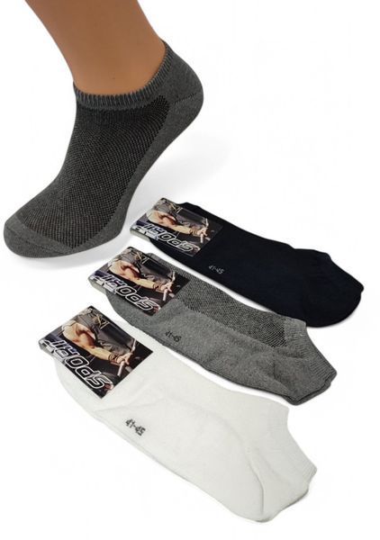 Упаковка коротких шкарпеток 12 пар літо сітка SPORT SOCKS 3 кольори (40-45) розмір 2583161085 фото