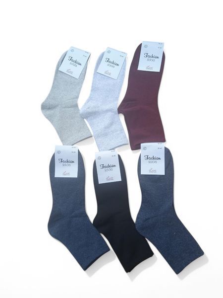Шкарпетки жіночі 12 пар 3 кольори ТМ "FASHION SOCKS" демісезонні 36-40 розмір 2496066068 фото