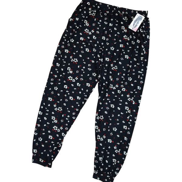Женские брюки султанки 3XL-6XL ТМ "Ласточка"(46-54 ) принт 1 2294488431 фото