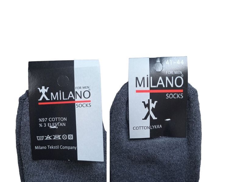 12 пар зимних носков ТМ "MILANO "махра 3 цвета 41-44 р 2028362061 фото