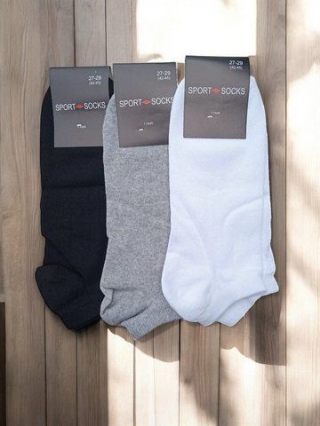 Упаковка коротких носков 12 пар SPORT SOCKS 3 цвета (42-45) размер 2354702012 фото