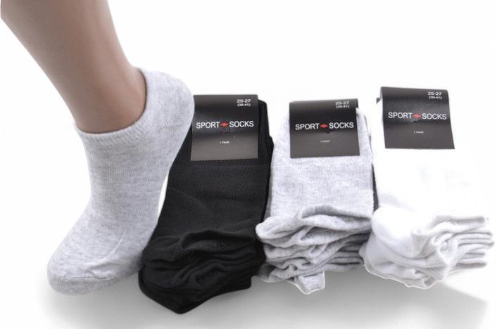 Упаковка коротких носков 12 пар SPORT SOCKS 3 цвета (42-45) размер 2354702012 фото