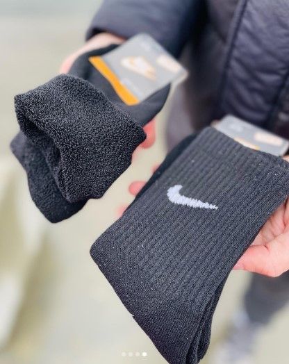 Носки NIKE зимние махровые черные 41-45 р. 2030904570 фото