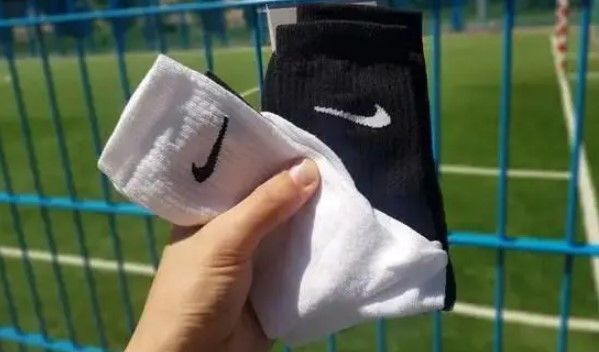 12 пар коротких та високих шкарпеток Nike білі + чорні 2295437420 фото