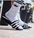 5 пар у коробці, подарунковий набір високих шкарпеток ADIDAS 4 кольори 41-45р. 2174377320 фото 4
