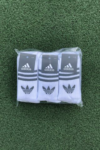 12 пар в упаковці, шкарпетки ADIDAS високі білі 36-41 р. 2755091330 фото