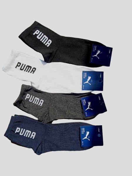 Набор носков 12 пар PUMA 4 цвета 41-45 размер 2179633814 фото