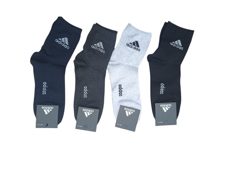 Шкарпетки ADIDAS 4 кольори 12 пар в упаковці 41-45 2486041996 фото