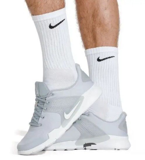 1 пара носки NIKE белые 36-39р. с резинкой на стопе 2049102536 фото