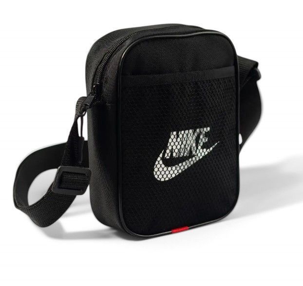 Барсетка маленька Nike чорна чоловіча (сумка через плече) 2482934923 фото