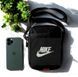 Барсетка маленька Nike чорна чоловіча (сумка через плече) 2482934923 фото 1