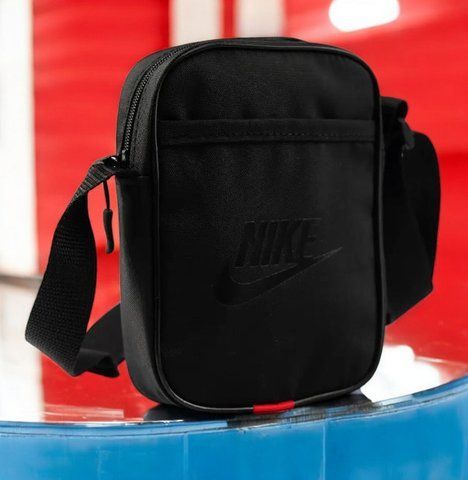 Барсетка маленька Nike чорна чоловіча (сумка через плече) 2483007148 фото
