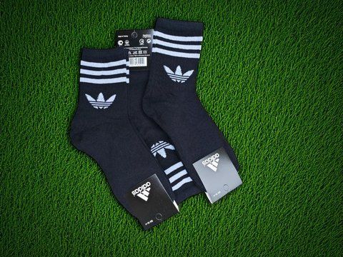 12 пар в упаковці, шкарпетки ADIDAS високі чорні 36-41р. 2755112061 фото
