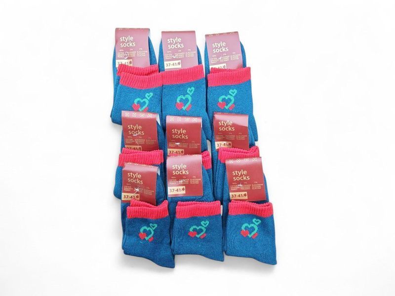 Зимові жіночі шкарпетки махрові (10 пар) ТМ "STYLE SOCKS", розмір 37-41 2817057080 фото