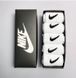 5 пар у коробці, подарунковий набір шкарпеток NIKE білі 41-44р. 2146504311 фото 2