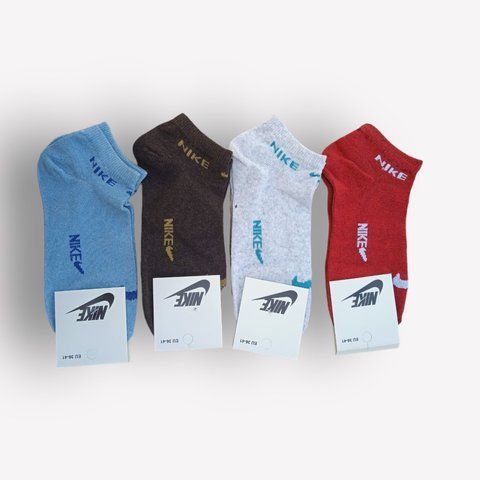 12 пар в упаковке, женские носки NIKE 4 цвета 36-41р. 2181547172 фото